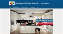 Desktop Screenshot of lackaluckor.se